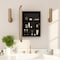 Flash Furniture Jolie 16-in. x 24-in. Medicine Cabinet w/Rounded Beveled Mirror and Reversible Metal Frame, Gold HFKHD-FM23C0401-S-GLD-GG - alternate 8
